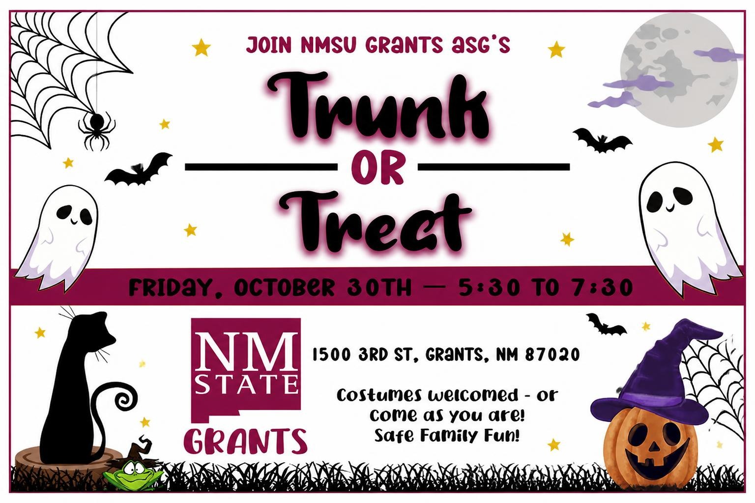 Trunk or Treat Flyer